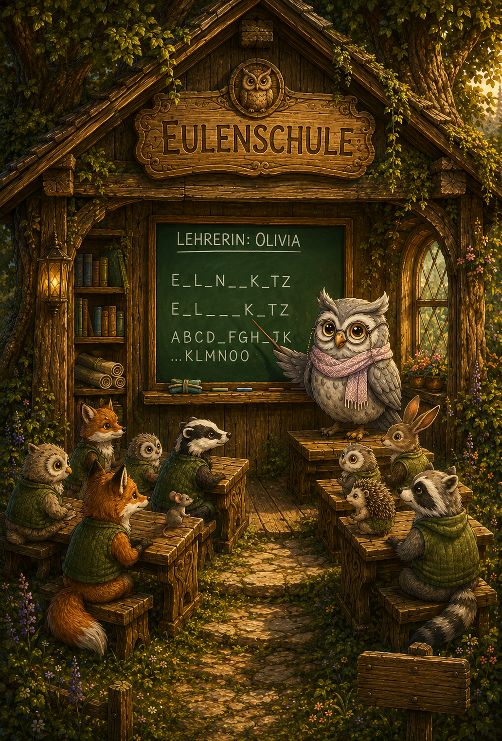 Eulenschule Karte
